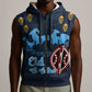 Happy Eid Al-Adha Sleeveless Zip Hoodie Kenya Mubarak - African Pride