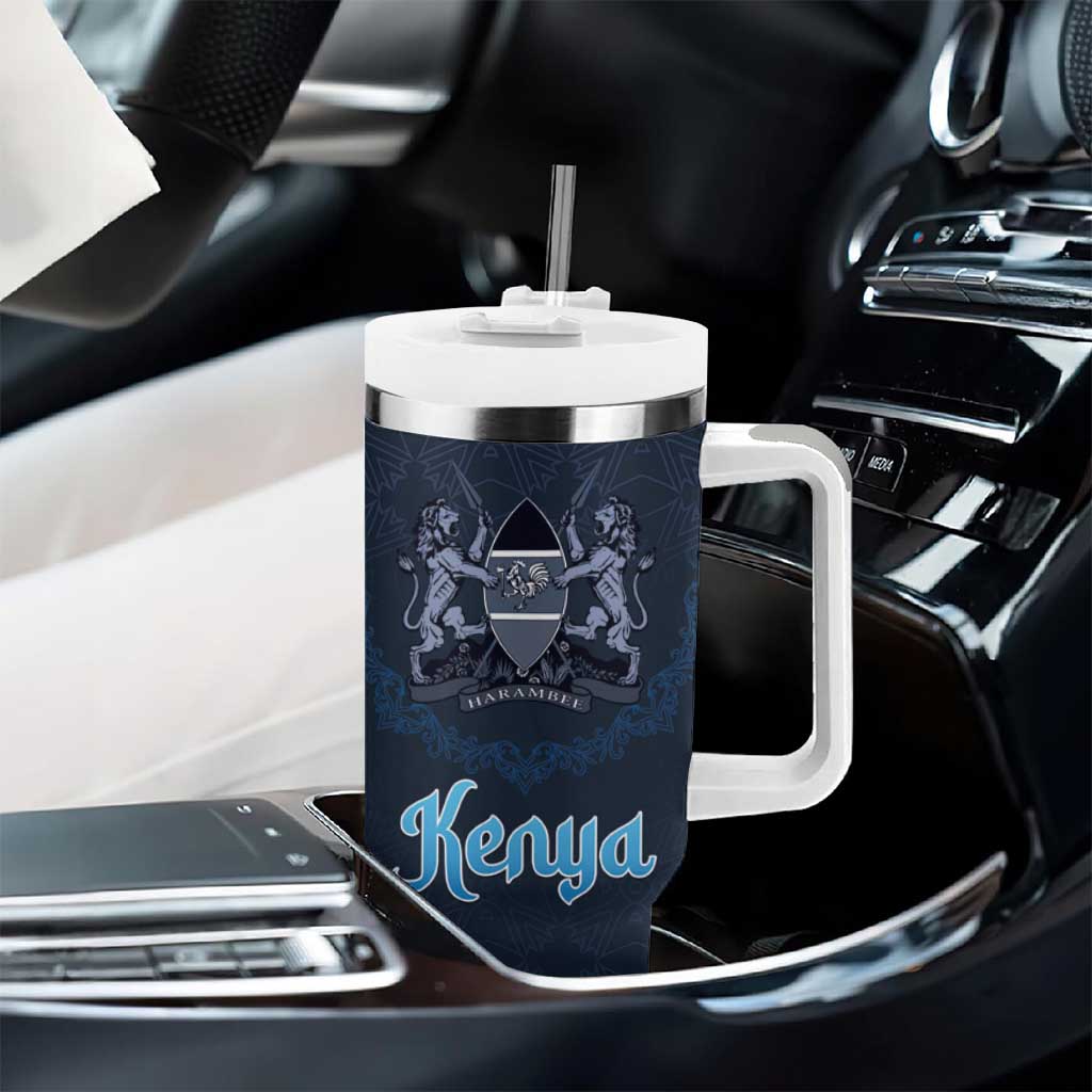 Happy Eid Al-Adha Tumbler With Handle Kenya Mubarak
