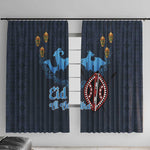 Happy Eid Al-Adha Window Curtain Kenya Mubarak