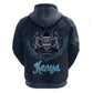 Happy Eid Al-Adha Zip Hoodie Kenya Mubarak
