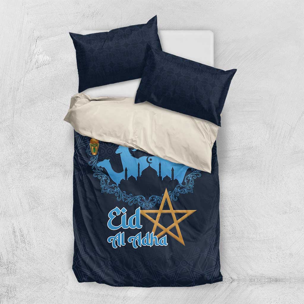 Happy Eid Al-Adha Bedding Set Morocco Mubarak