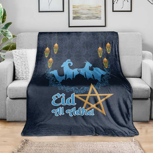 Happy Eid Al-Adha Blanket Morocco Mubarak