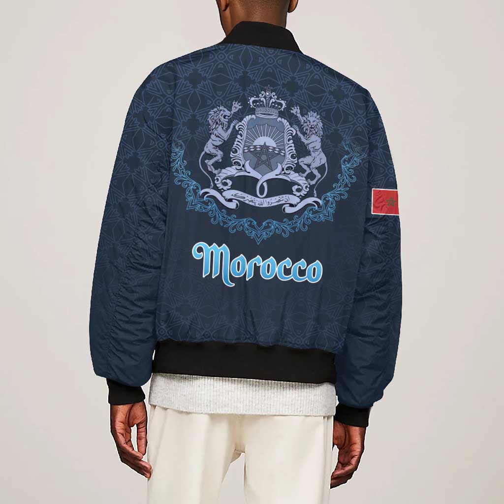 Happy Eid Al-Adha Bomber Jacket Morocco Mubarak