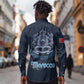 Happy Eid Al-Adha Long Sleeve Button Shirt Morocco Mubarak