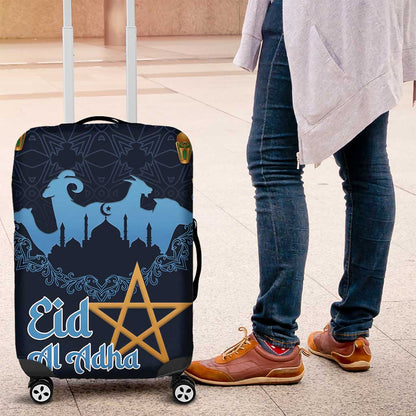 Happy Eid Al-Adha Luggage Cover Morocco Mubarak