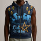Happy Eid Al-Adha Sleeveless Zip Hoodie Morocco Mubarak - African Pride