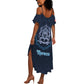 Happy Eid Al-Adha Summer Maxi Dress Morocco Mubarak