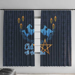 Happy Eid Al-Adha Window Curtain Morocco Mubarak