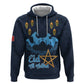 Happy Eid Al-Adha Zip Hoodie Morocco Mubarak