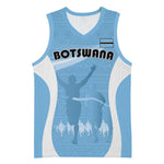 Personalized Botswana Athletics Basketball Jersey Go Champions LT15