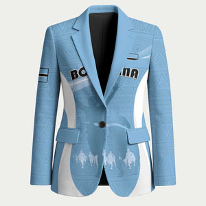 Personalized Botswana Athletics Blazer Go Champions Go