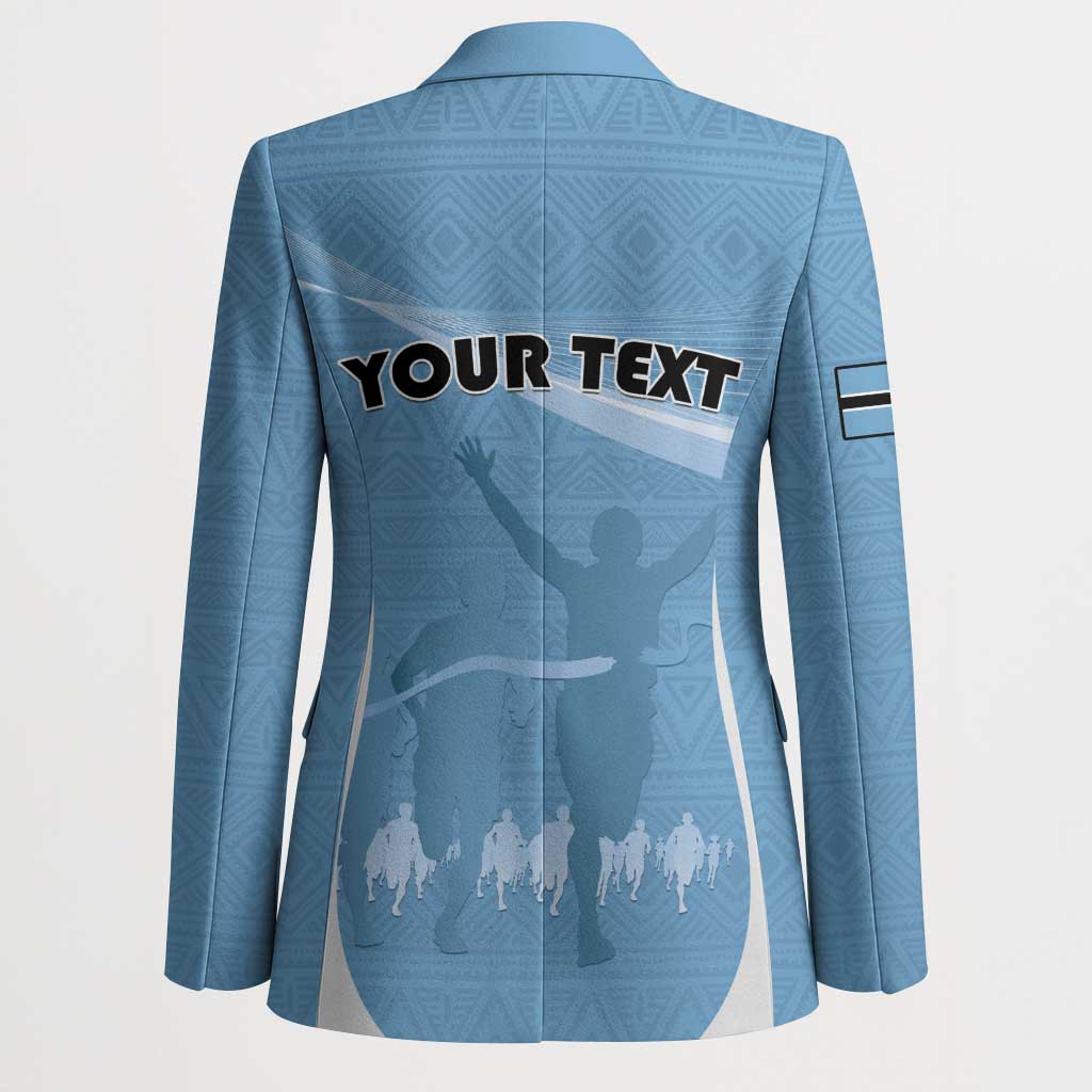 Personalized Botswana Athletics Blazer Go Champions Go