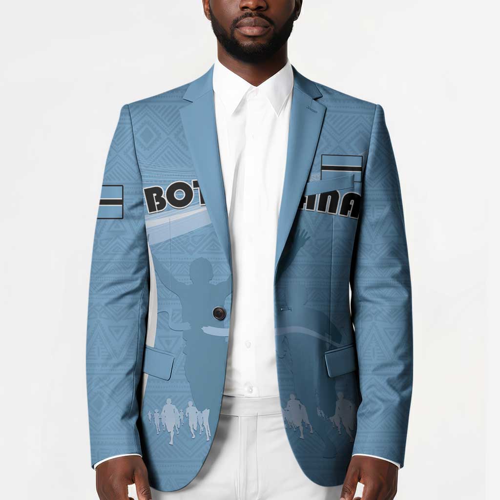 Personalized Botswana Athletics Blazer Go Champions Go