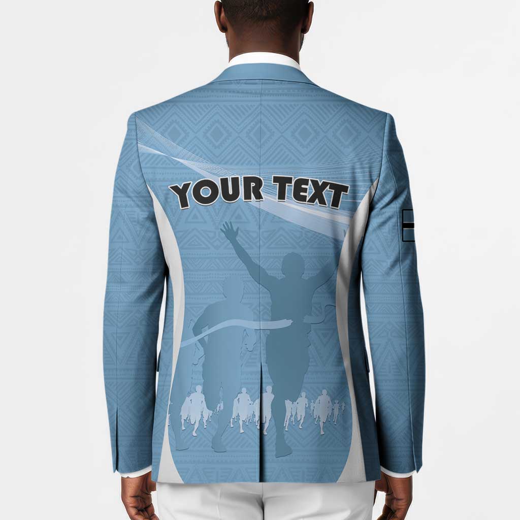 Personalized Botswana Athletics Blazer Go Champions Go