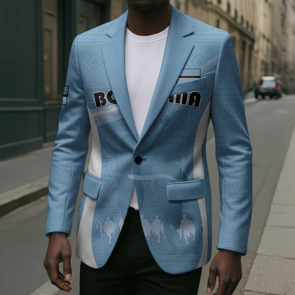 Personalized Botswana Athletics Blazer Go Champions Go