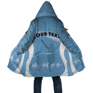 Personalized Botswana Athletics Cloak Go Champions Go