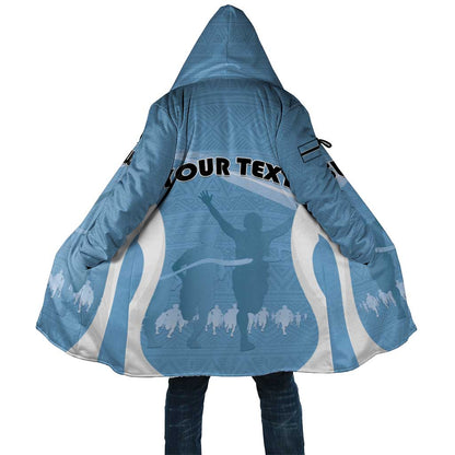Personalized Botswana Athletics Cloak Go Champions Go
