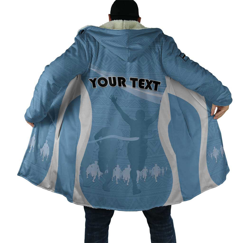 Personalized Botswana Athletics Cloak Go Champions Go