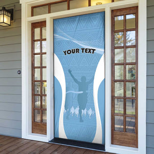 Personalized Botswana Athletics Door Cover Go Champions Go