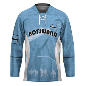 Personalized Botswana Athletics Hockey Jersey Go Champions Go