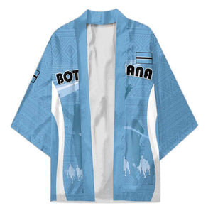 Personalized Botswana Athletics Kimono Go Champions Go