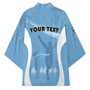 Personalized Botswana Athletics Kimono Go Champions Go