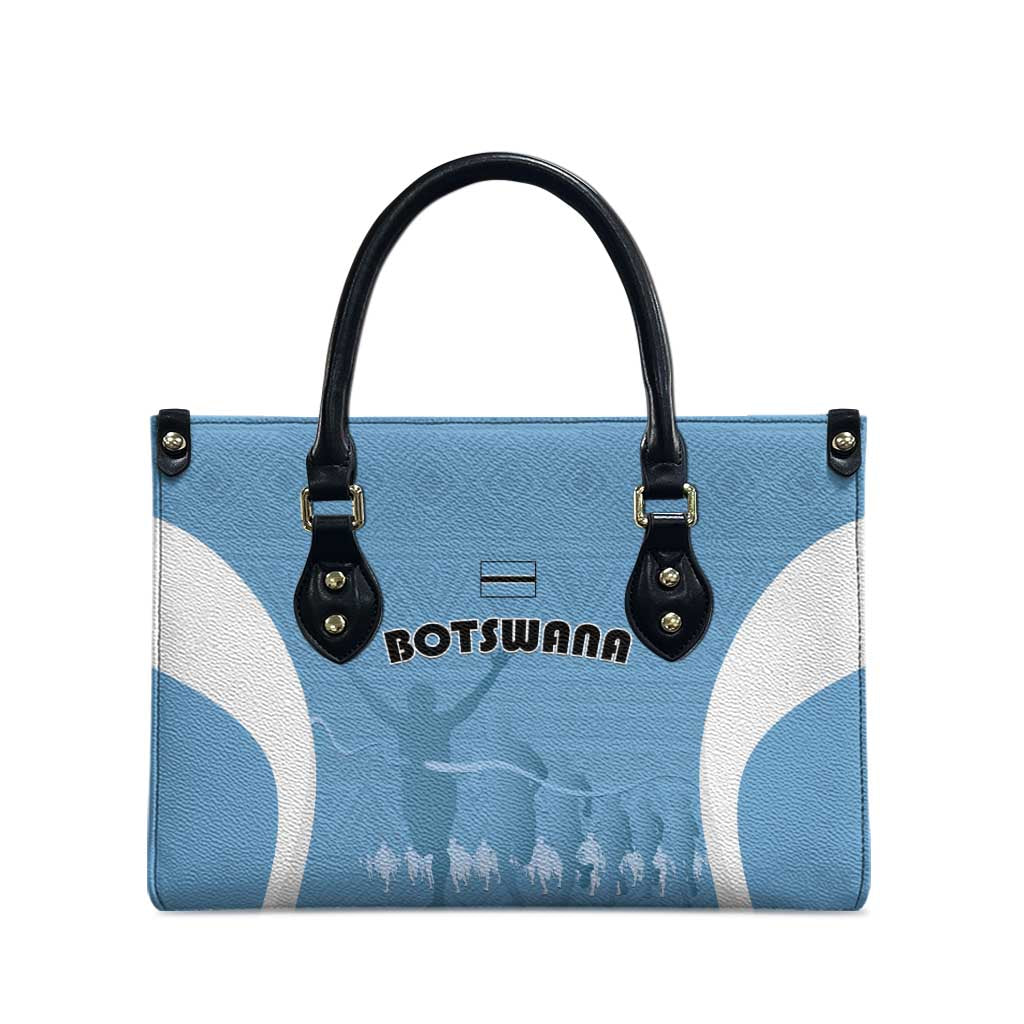 Botswana Athletics Leather Bag Go Champions Go
