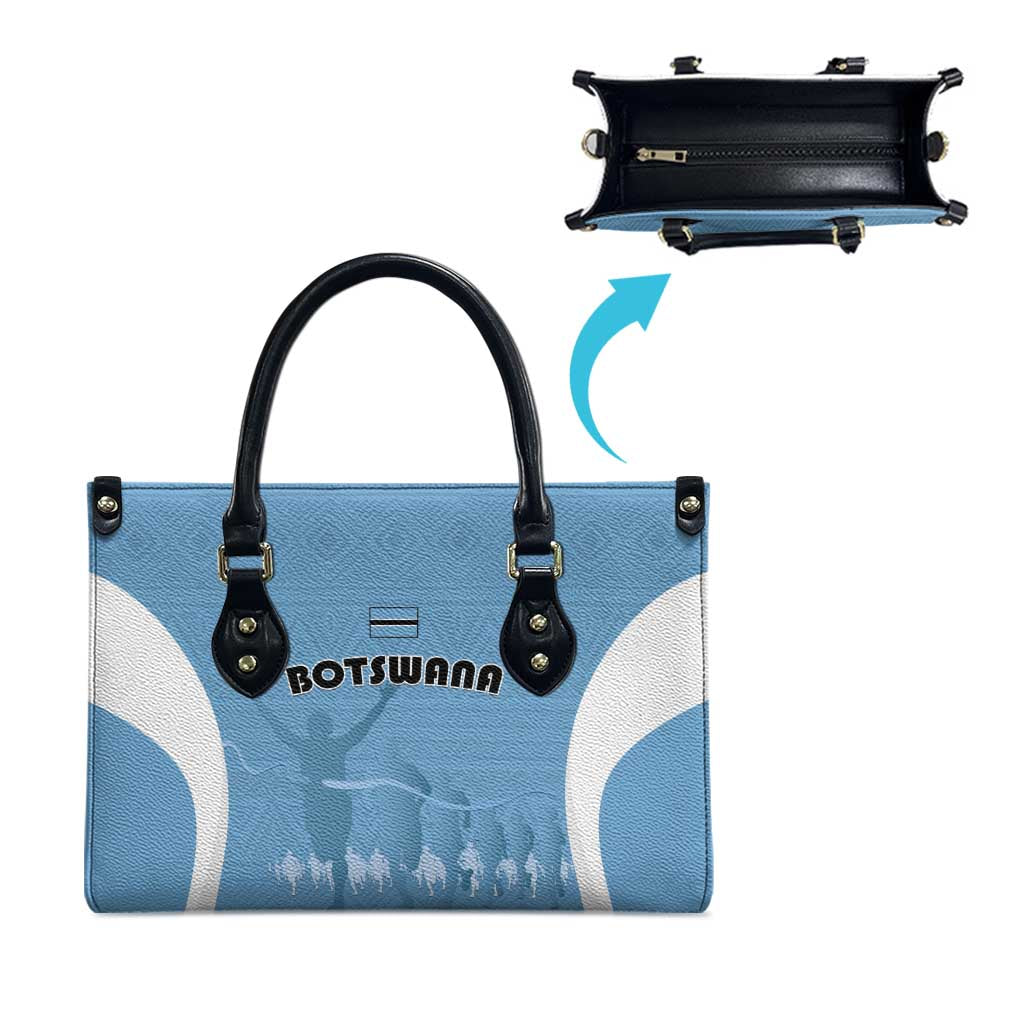 Botswana Athletics Leather Bag Go Champions Go