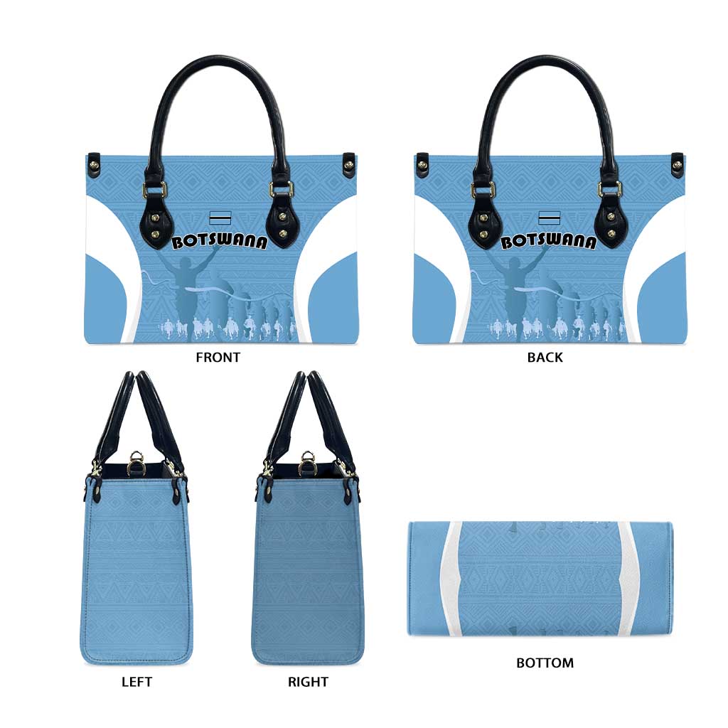 Botswana Athletics Leather Bag Go Champions Go