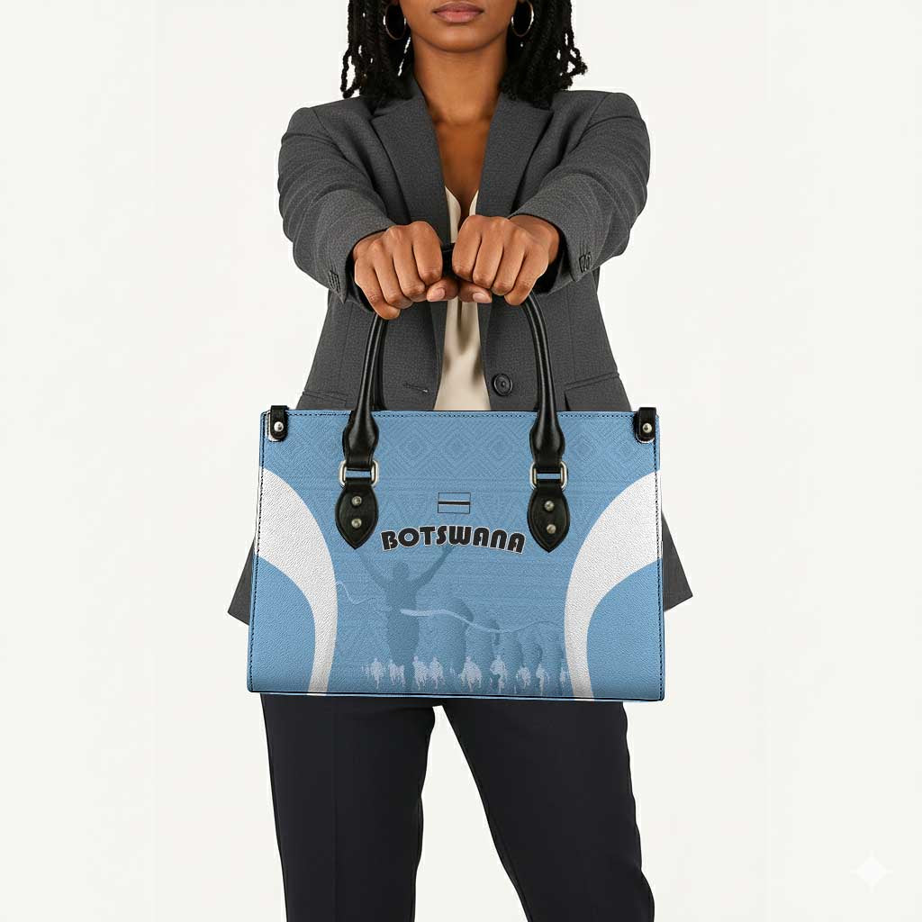 Botswana Athletics Leather Bag Go Champions Go