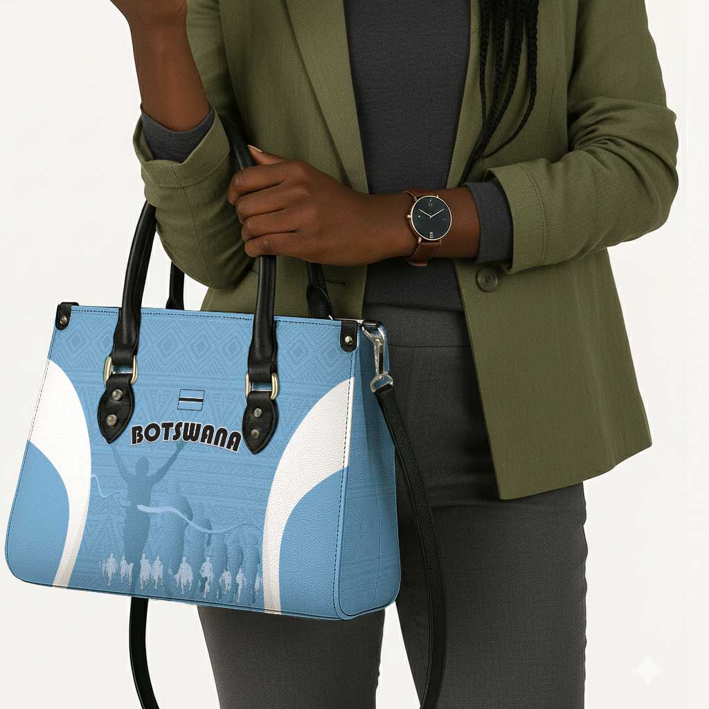 Botswana Athletics Leather Bag Go Champions Go