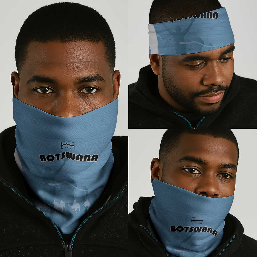 Botswana Athletics Neck Gaiter Go Champions - African Pride