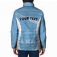 Personalized Botswana Athletics Padded Jacket Go Champions Go