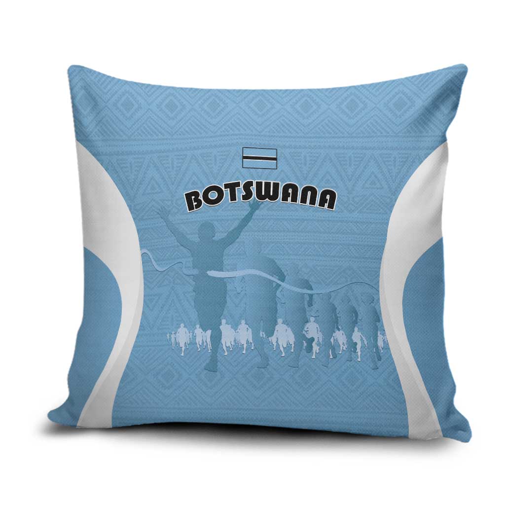 Botswana Athletics Pillow Cover Go Champions Go