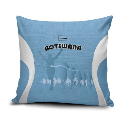 Botswana Athletics Pillow Cover Go Champions Go