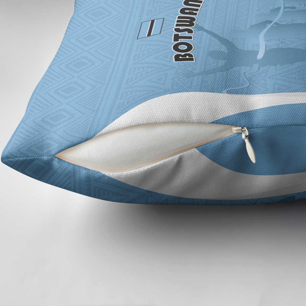Botswana Athletics Pillow Cover Go Champions Go