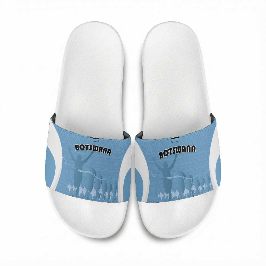Botswana Athletics Slide Sandals Go Champions Go