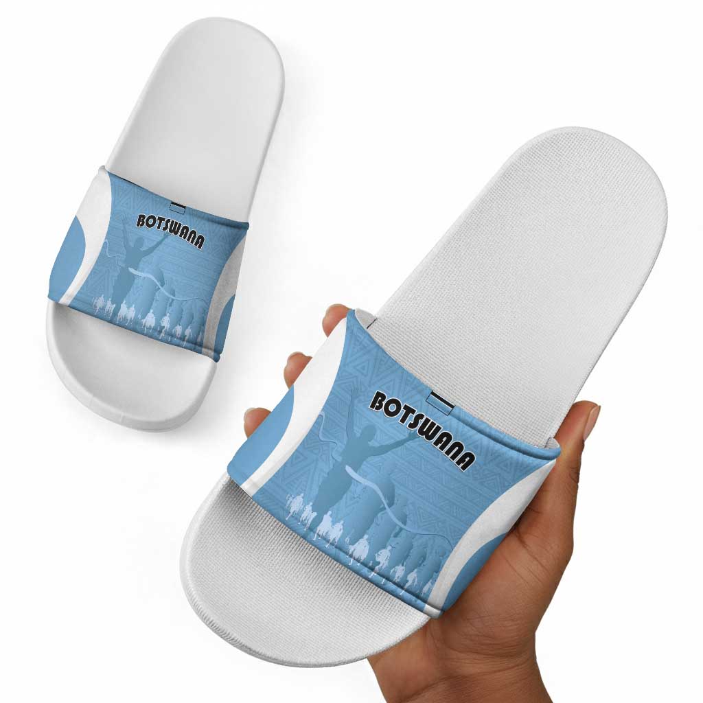 Botswana Athletics Slide Sandals Go Champions Go