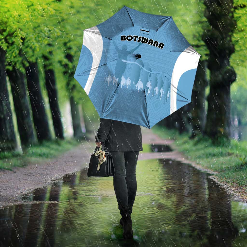 Botswana Athletics Umbrella Go Champions Go