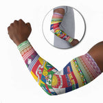 Central African Republic Christmas Arm Sleeves Joyeux Noel