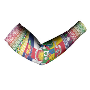 Central African Republic Christmas Arm Sleeves Joyeux Noel