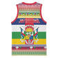 Afro Christmas in Central African Republic Basketball Jersey Merry Christmas LT15