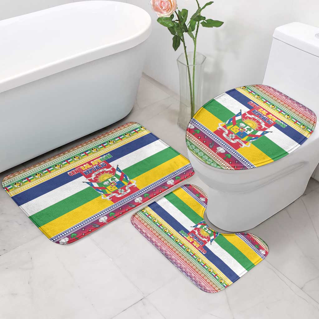 Central African Republic Christmas Bathroom Set Joyeux Noel
