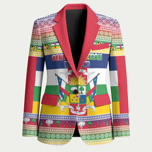 Central African Republic Christmas Blazer Joyeux Noel