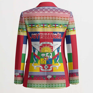 Central African Republic Christmas Blazer Joyeux Noel