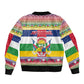 Afro Christmas in Central African Republic Bomber Jacket Merry Christmas - African Pride