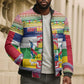 Central African Republic Christmas Bomber Puffer Jacket Joyeux Noel