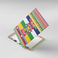 Afro Christmas in Central African Republic Canvas Wall Art Merry Christmas - African Pride