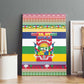 Afro Christmas in Central African Republic Canvas Wall Art Merry Christmas - African Pride