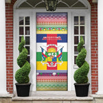 Central African Republic Christmas Door Cover Joyeux Noel
